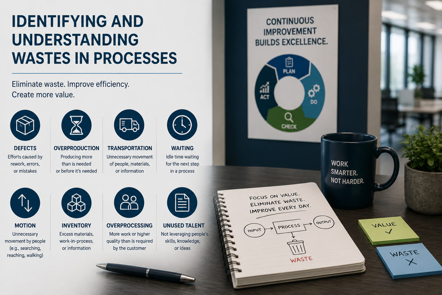 Identifying and Understanding Wastes in Processes