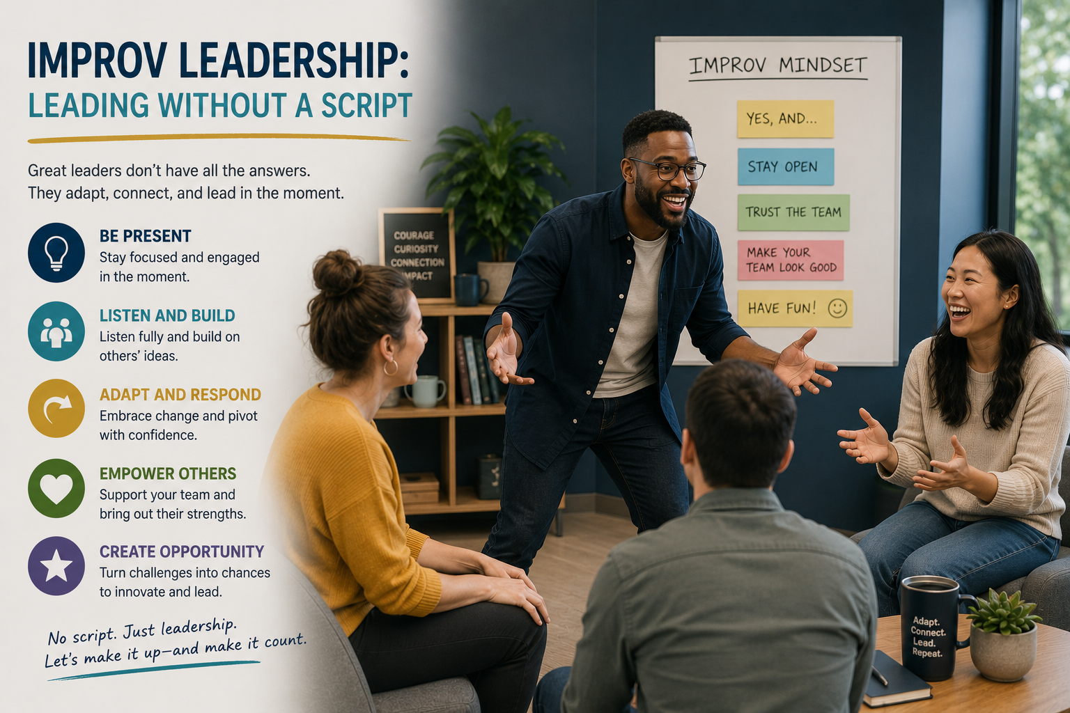 Improv Leadership: Leading Without a Script
